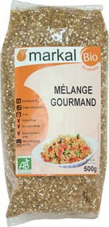 Markal Melange gourmand boulgour+quinoa+épeautre bio 500g - 1016